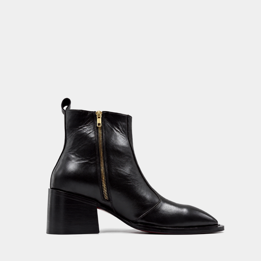 Blaze in Black | Heel Height - 2.75 (Customizable)