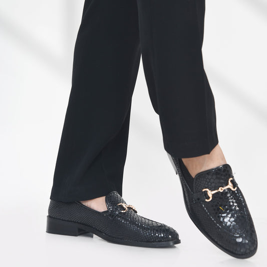 RNK Velar - Men's Loafers in Leather (Black)
