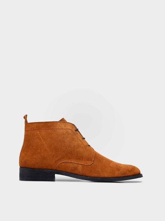 Lorenzo Tan – Premium Suede Chukka Boots for Men | RNK Luxe