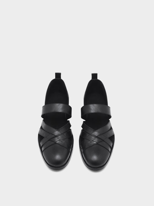 Men’s stylish black leather sandals for weddings and festive occasions