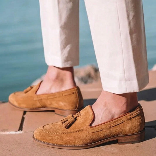 Luxos (Tan) - The Must Have Slip-ons