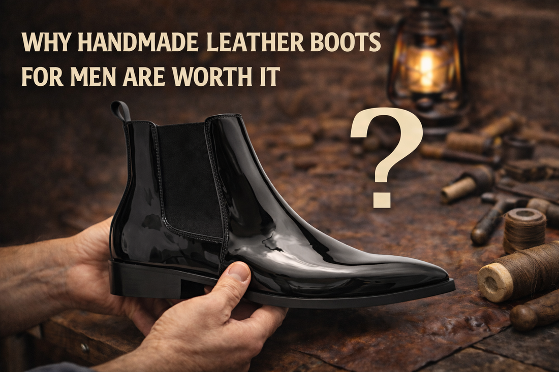 Handcrafted Leather Boot - RNK Luxe