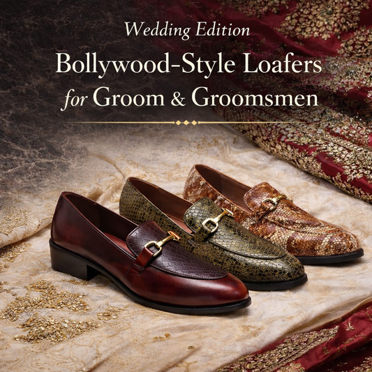 Wedding Edition: Bollywood-Style Loafers for Groom & Groomsmen