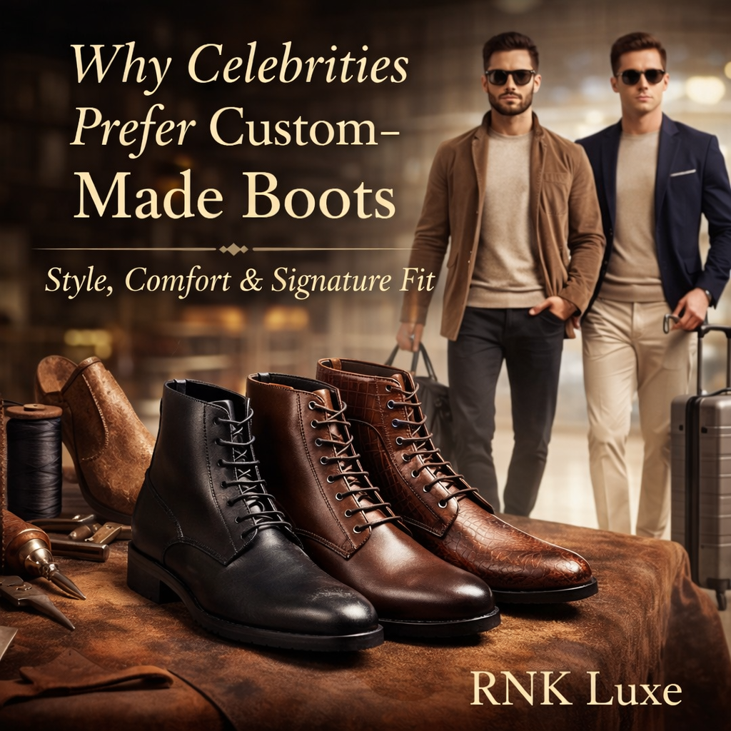Why Celebrities Prefer Custom-Made Boots — Style, Comfort & Signature Fit