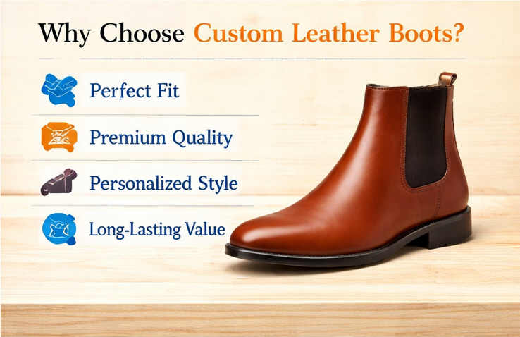 Custom Leather Boots vs Ready-Made Boots: Which Is Better? | RNK Luxe