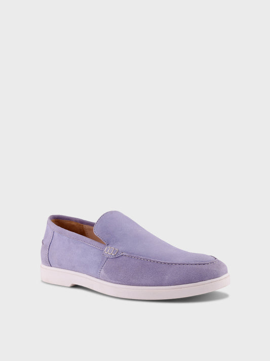 Romeo - Lavender Suede Loafers