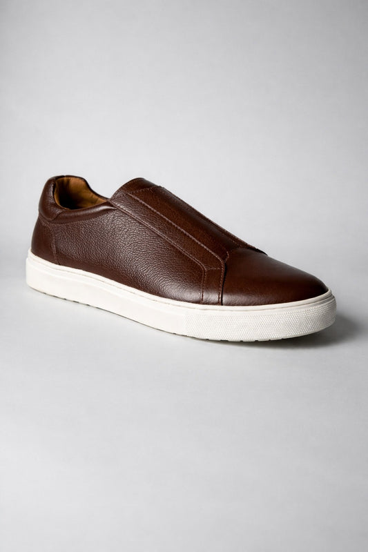 RNK Rovio – Premium Leather Slip-On Sneakers