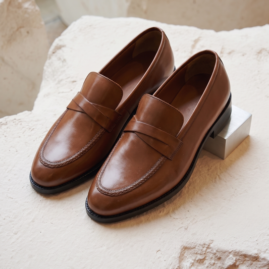RNK Alex Brown Penny Loafers