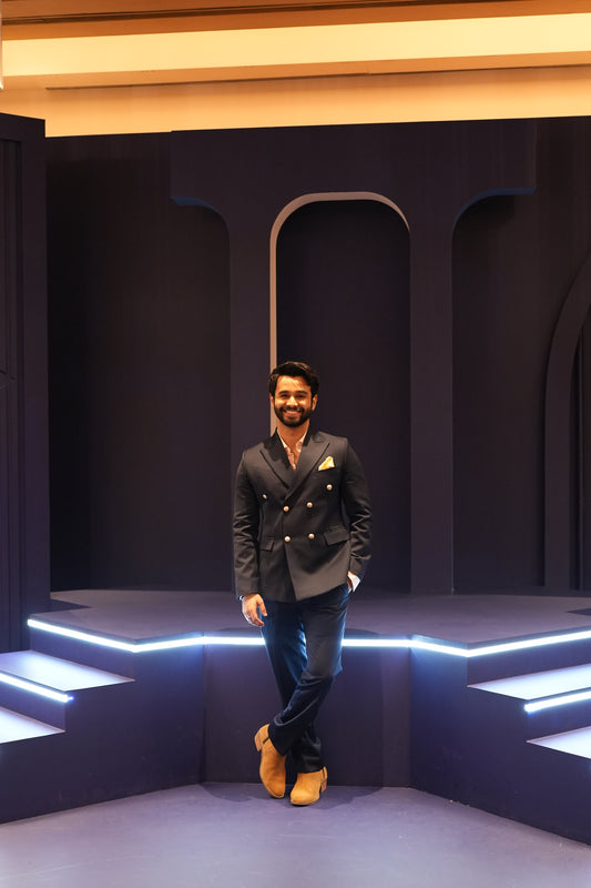 Ritvik Sahori wearing RNK's Premium boots