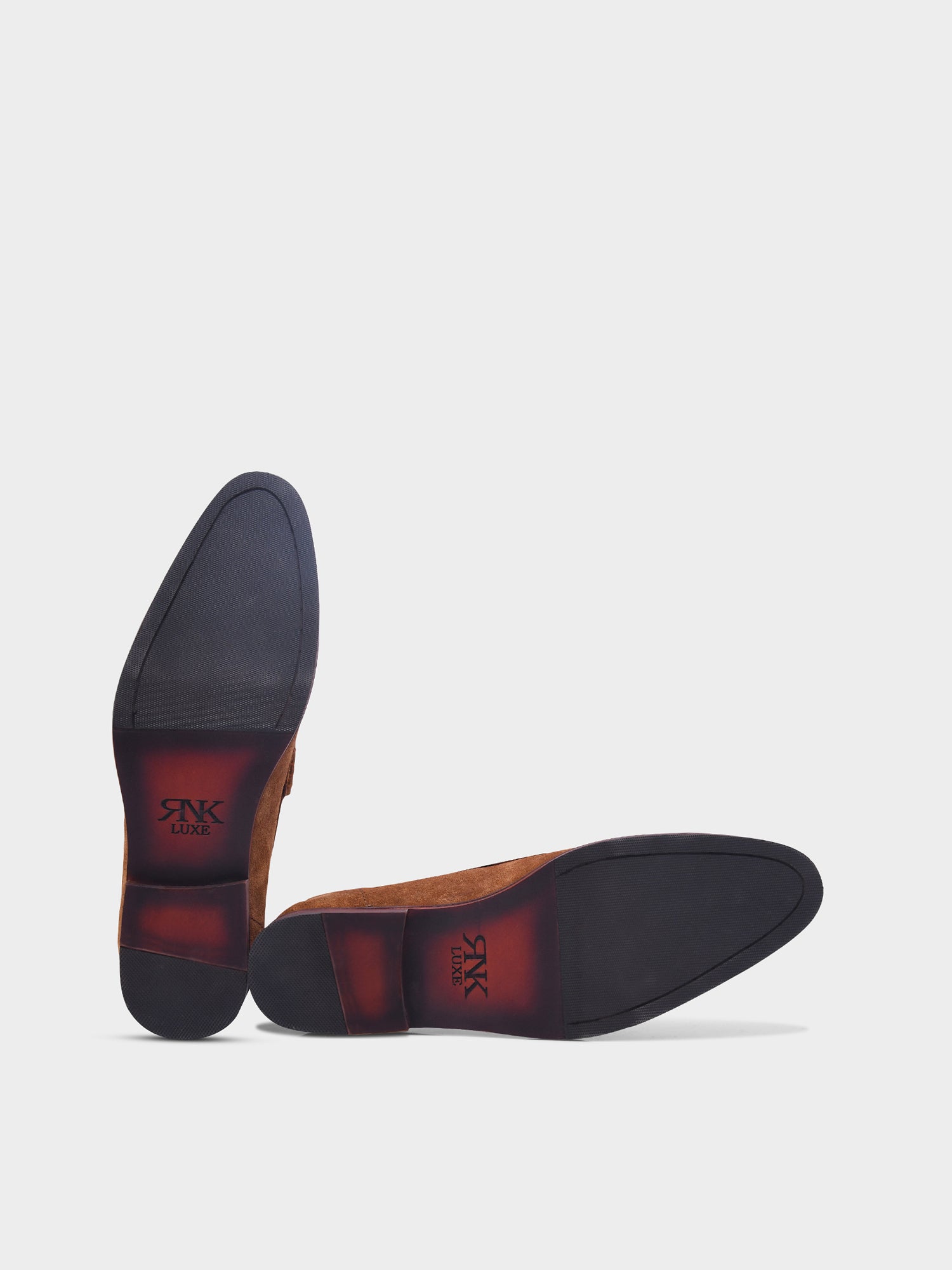 RNK CAMELLO – Premium Tan Suede Penny Loafers for Men