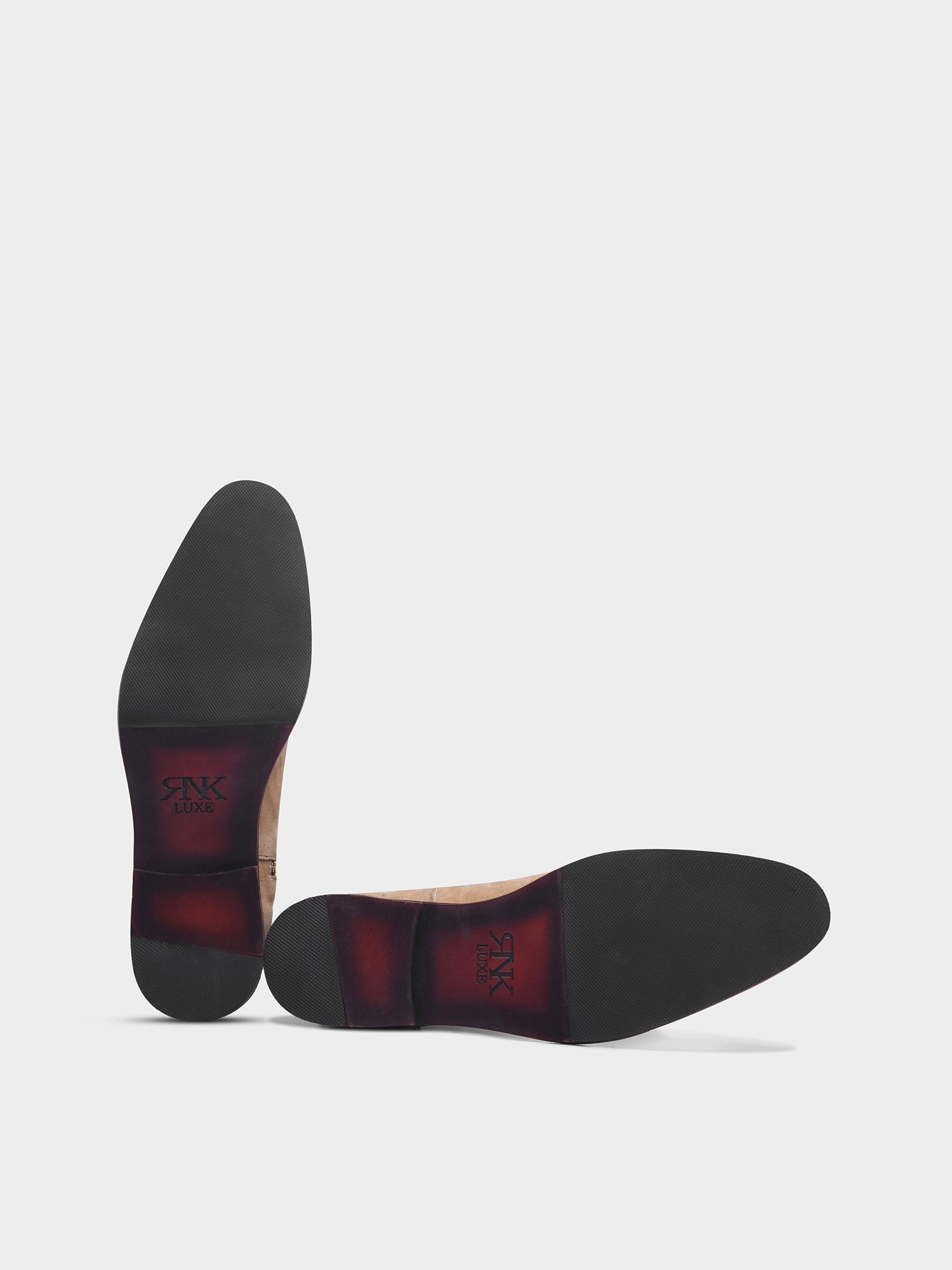 RNK DUNE SAND – Premium Light Beige Suede Jodhpur Boots for Men