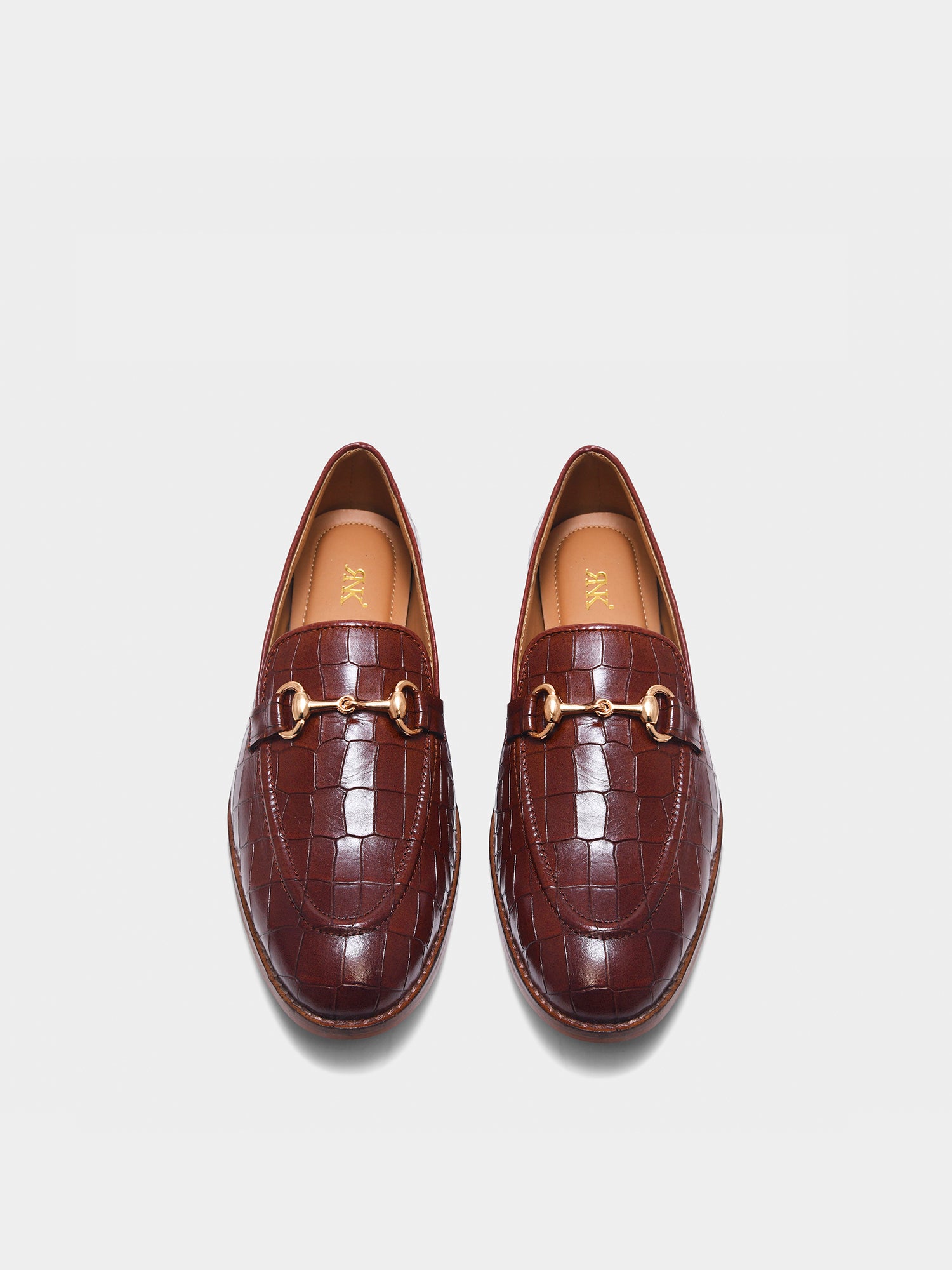 Regal Crocs - The Horsebit Loafers in Tan (Mid Heel)