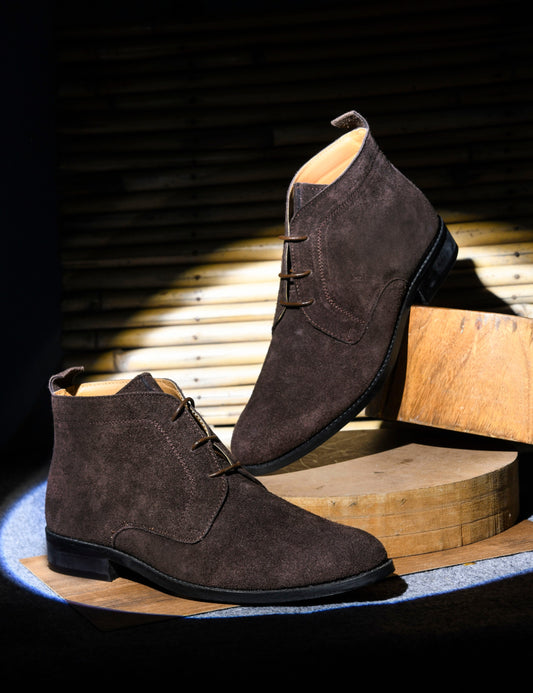 Lorenzo Brown – Premium Suede Chukka Boots for Men | RNK Luxe