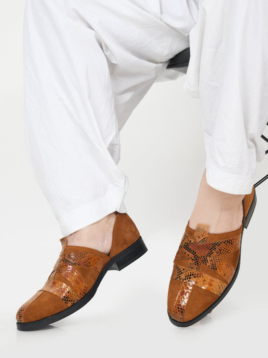 Tan Peshawari Sandals