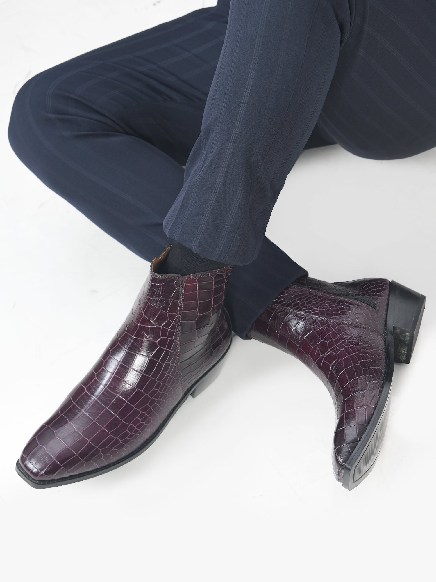 Men's Boots Burgundy