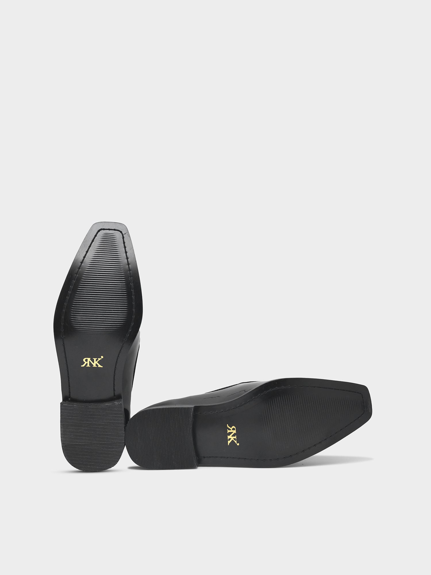 The Tuxe - Patent Leather & Suede Fusion Loafer with Grosgrain Bow in Jet Black