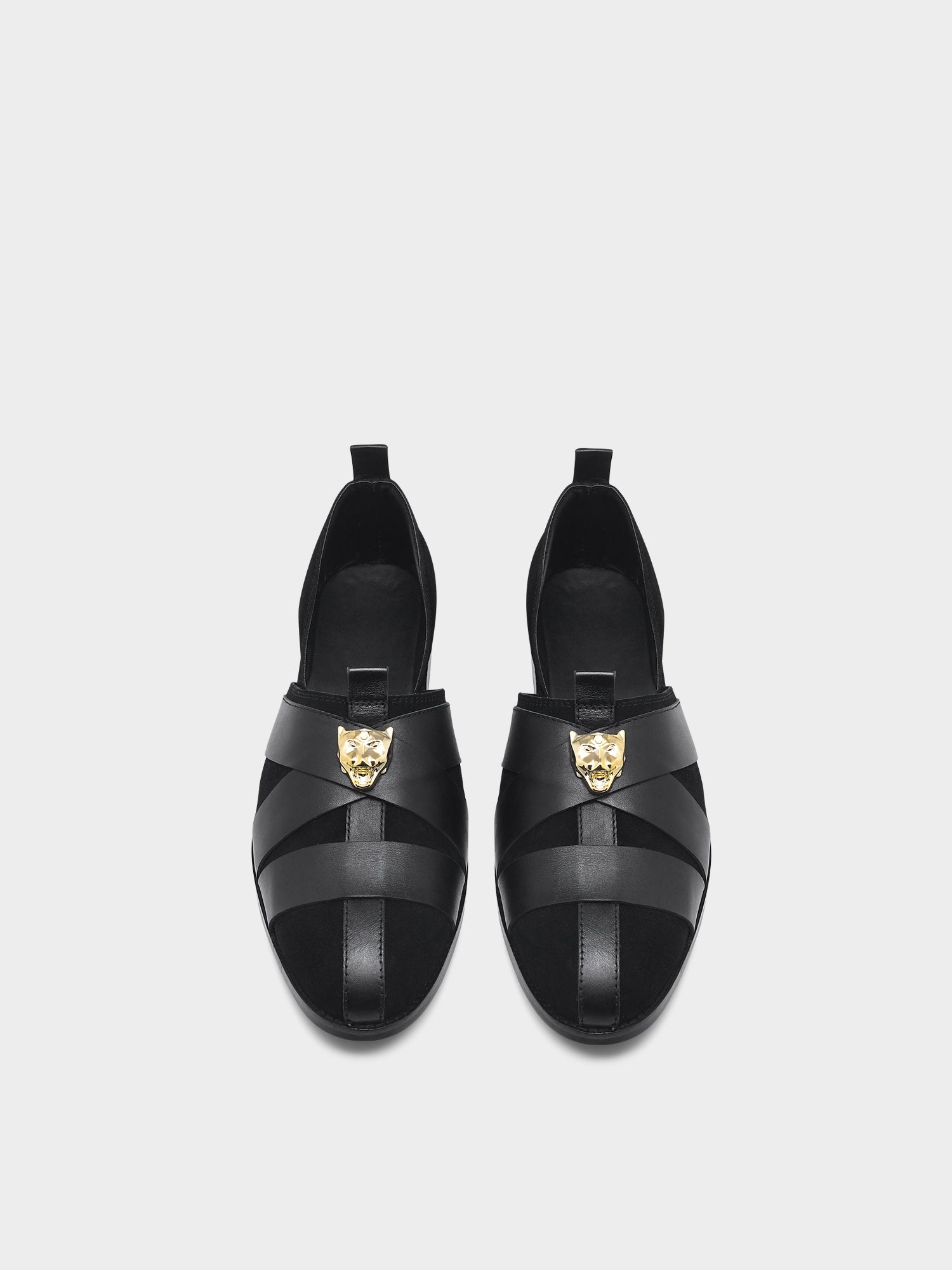 Peshawari Sandals Slip-Ons - Black
