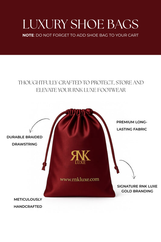 RNK Luxe Premium Shoe Dust Bag for Men – Luxury Storage & Travel Protection
