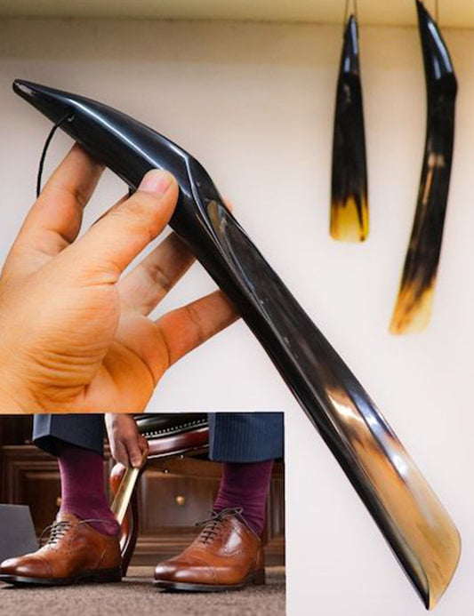 BULL HORN SHOEHORN 20CM ( 8 Inches)