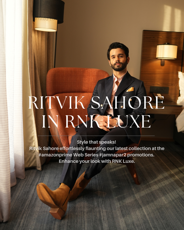 Ritvik Sahore in RNK Luxe